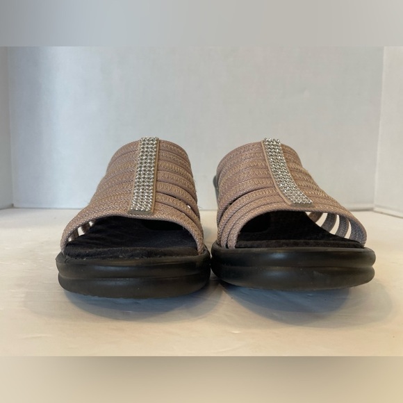 Skechers Memory Foam Open Toe Heel Sandals Shoes Size 9 - Picture 6 of 10